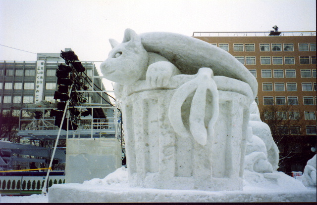 Sapporo snow sculpture